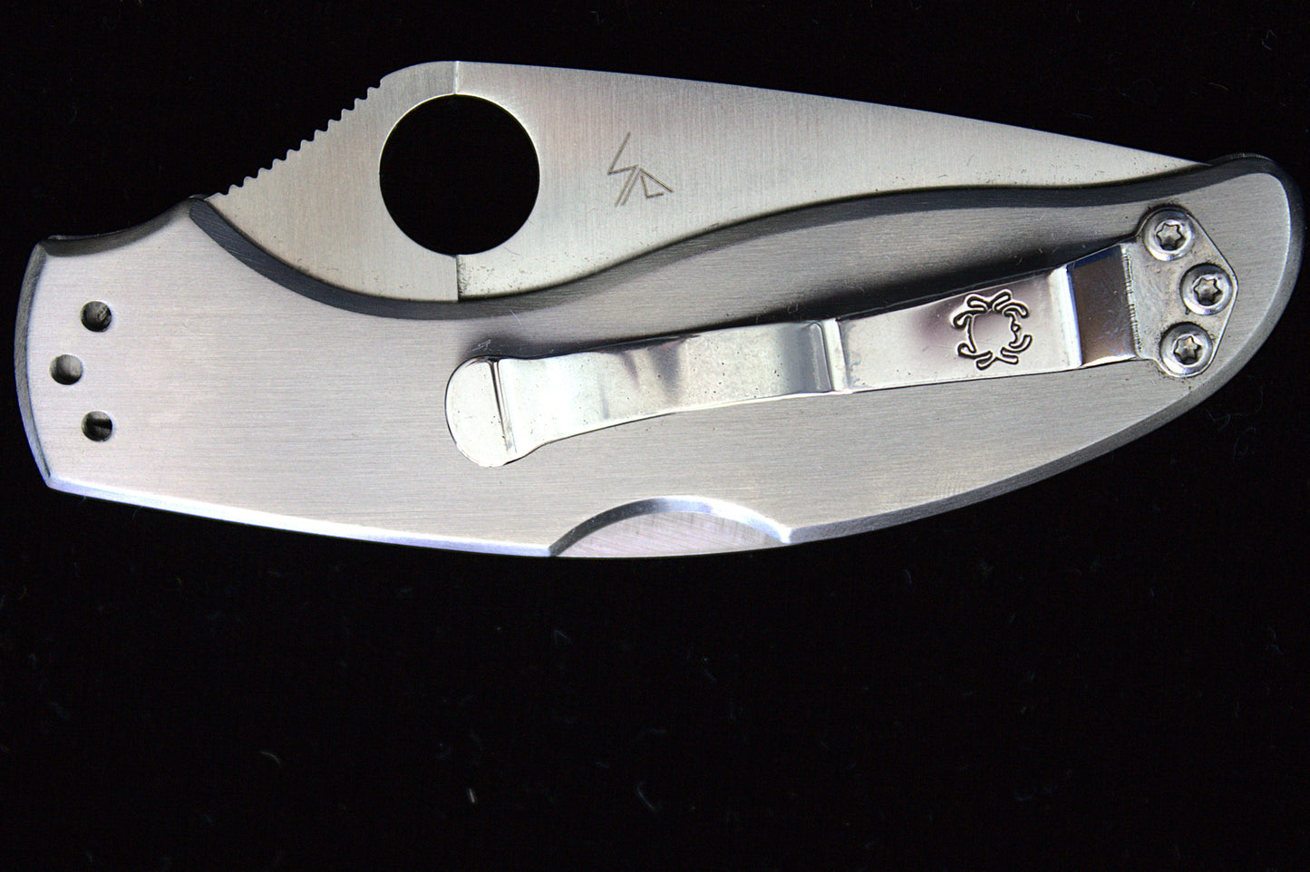 Engraved Stainless Steel Scroll Knife
