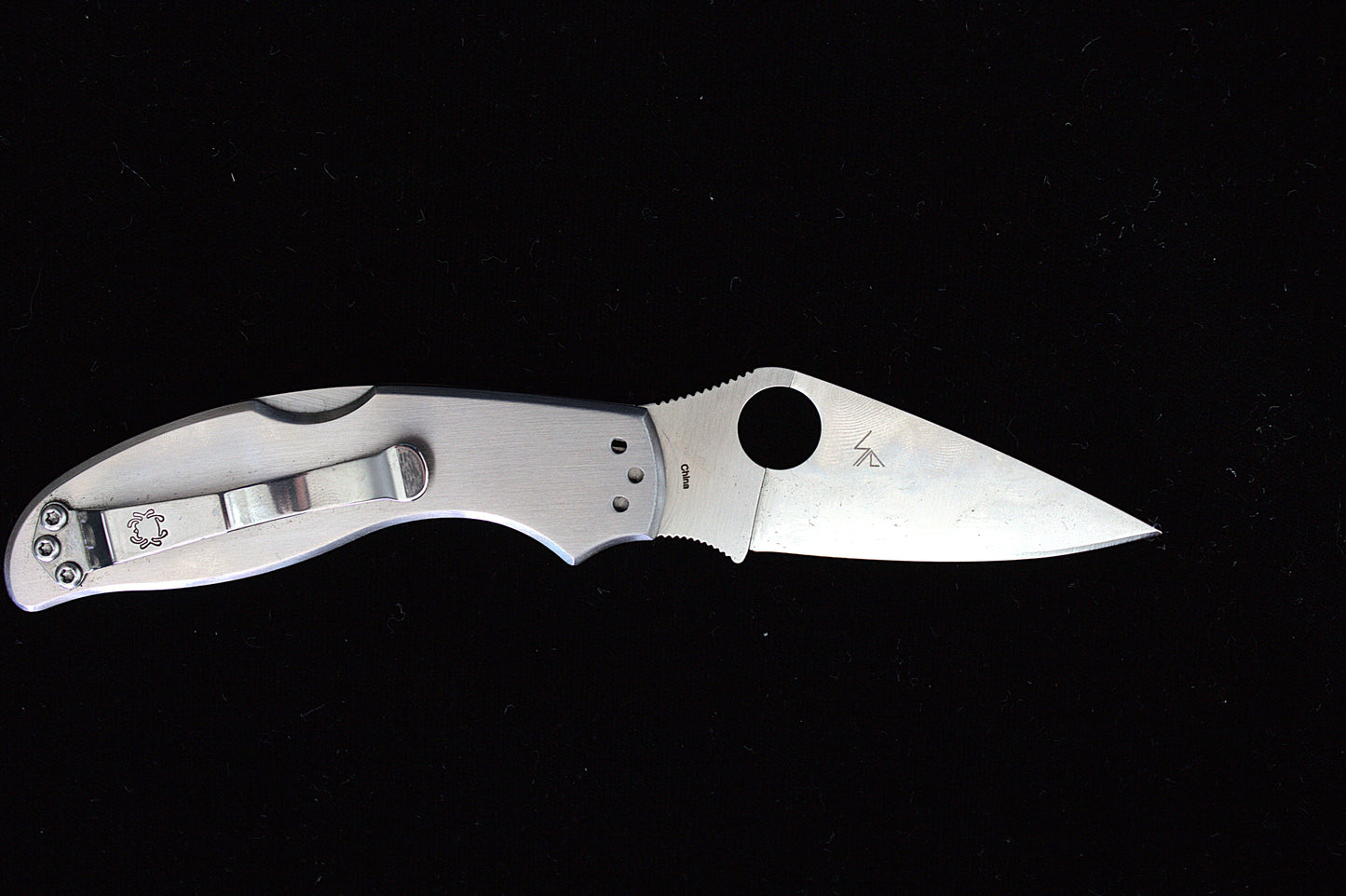 Engraved Stainless Steel Scroll Knife